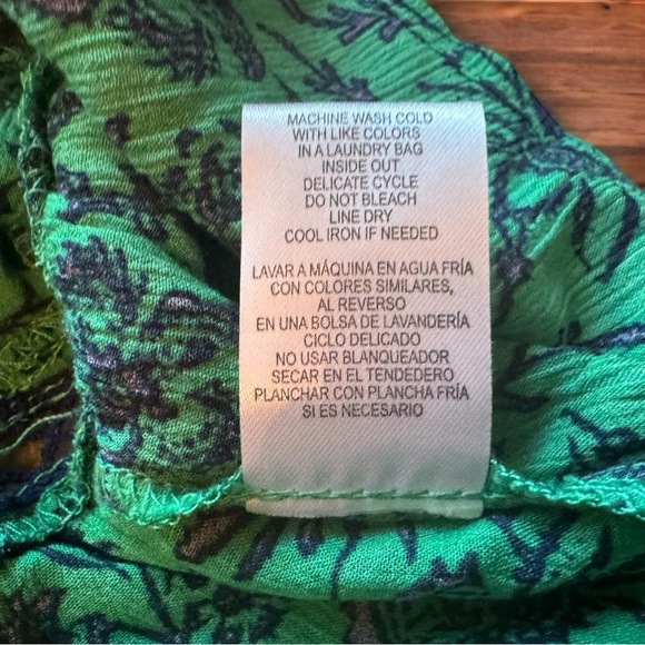 Democracy Boho Floral Off-Shoulder Peasant Blouse - XL - Picture 10 of 13